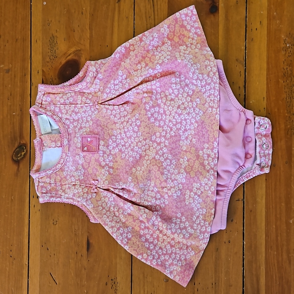 3/$10 - ONE floral onesie romper/dress
